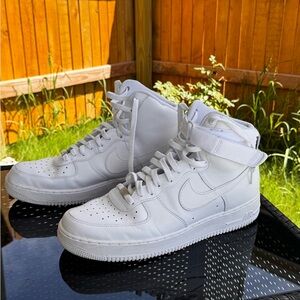 Iconic Nike Air Force 1 High Tops – Men’s Size 13.
